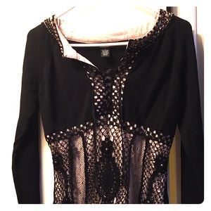 Beautiful beaded top - small